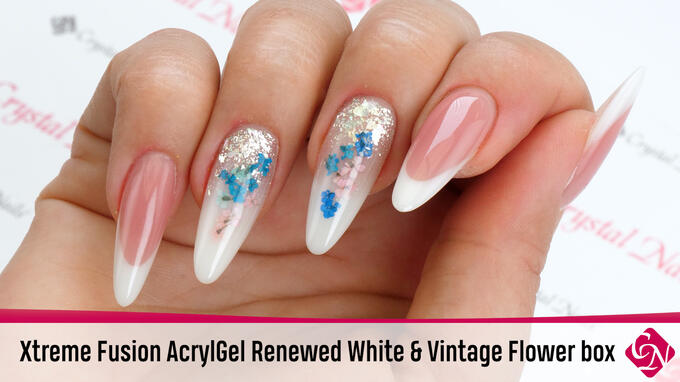 Xtreme Fusion AcrylGel szárított virággal