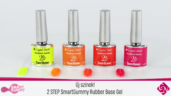 Új színek! 2 STEP SmartGummy Rubber Base Gel 