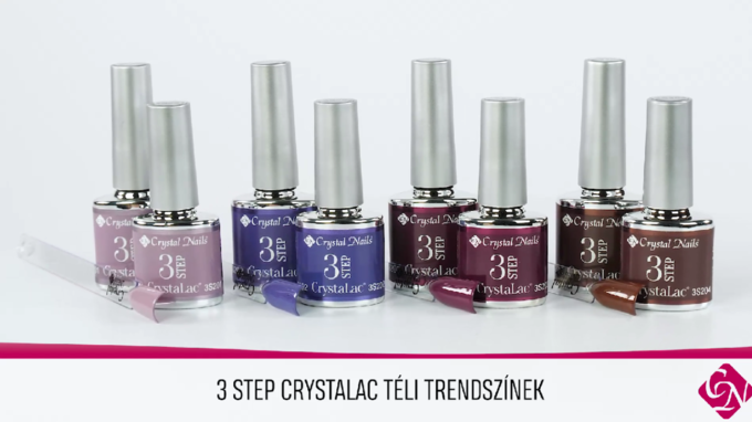 3STEP CrystaLac téli TRENDszínek