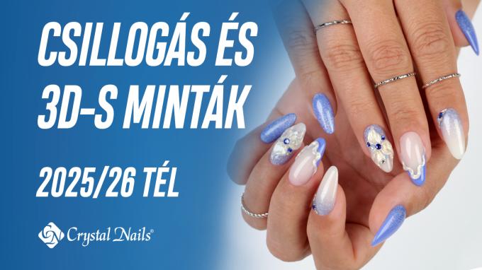 Csillogás és 3D-s minták a téli újdonságokkal!