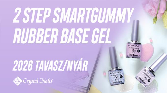 ÚJ SZÍNEK! 2 STEP SMARTGUMMY RUBBER BASE GEL