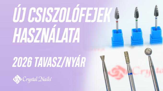 Új csiszolófejek használata 