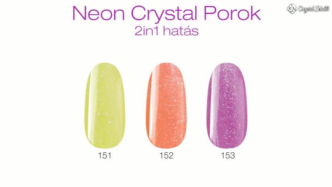 Neon Crystal Porcelánporok