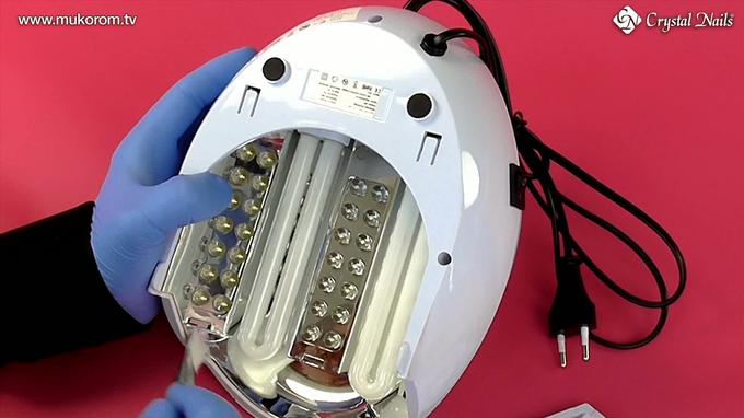 Dual UV/LED lámpa tisztítása és karbantartása