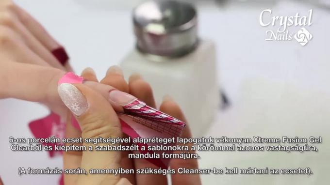 Xtreme Fusion Gel AkrilZselé - időtlen formázhatóság