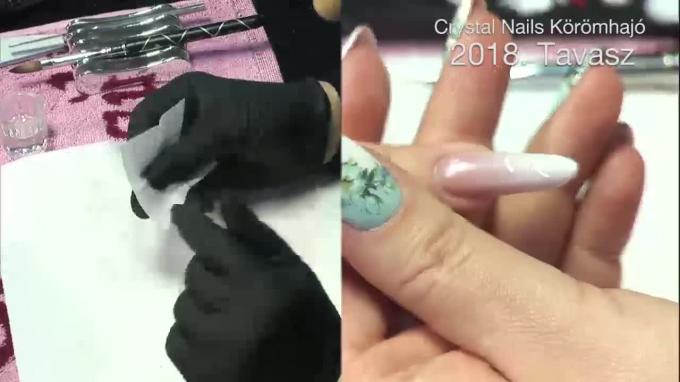 CRYSTAL NAILS KÖRÖMHAJÓ - 2018. tavasz- 2. ELŐADÁS