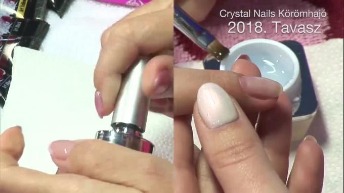 CRYSTAL NAILS KÖRÖMHAJÓ - 2018. tavasz- 5. ELŐADÁS