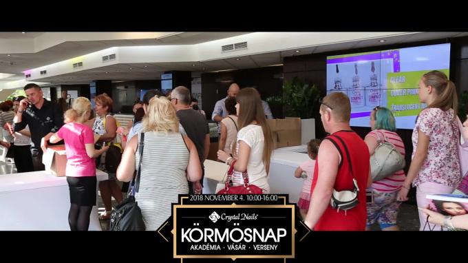 Crystal Nails Körmösnap 2018. Tél