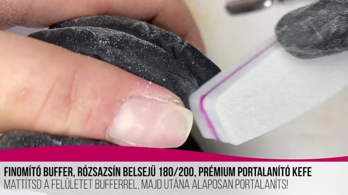 Doviscsák Dóra Egyszerű gél lakkozás 3 STEP CrystaLac-kal Step by Step