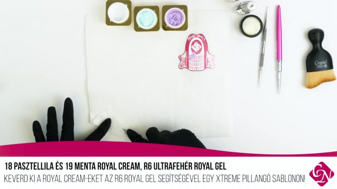 Doviscsák Dóra Díszítés Royal Cream-mel